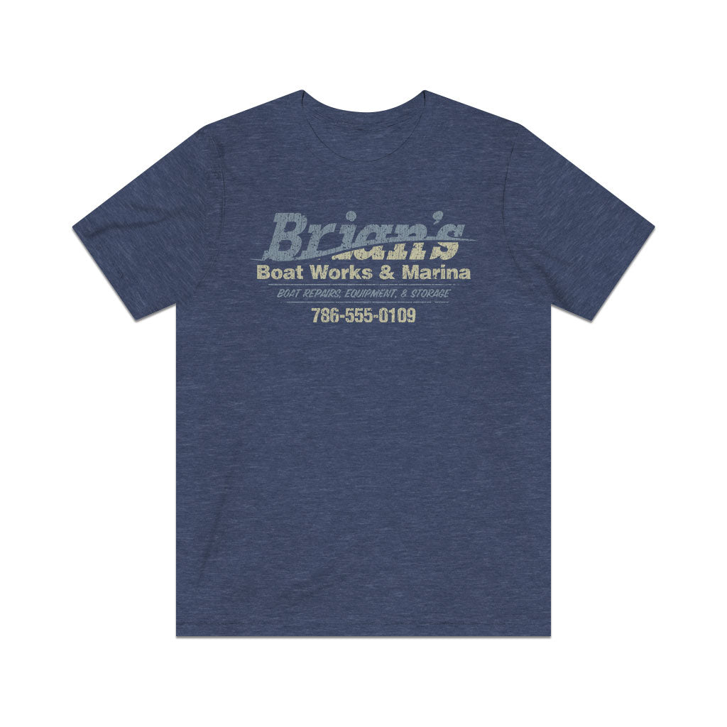 Brian's Boat Works & Marina 1986 Vintage Men's T-Shirt
