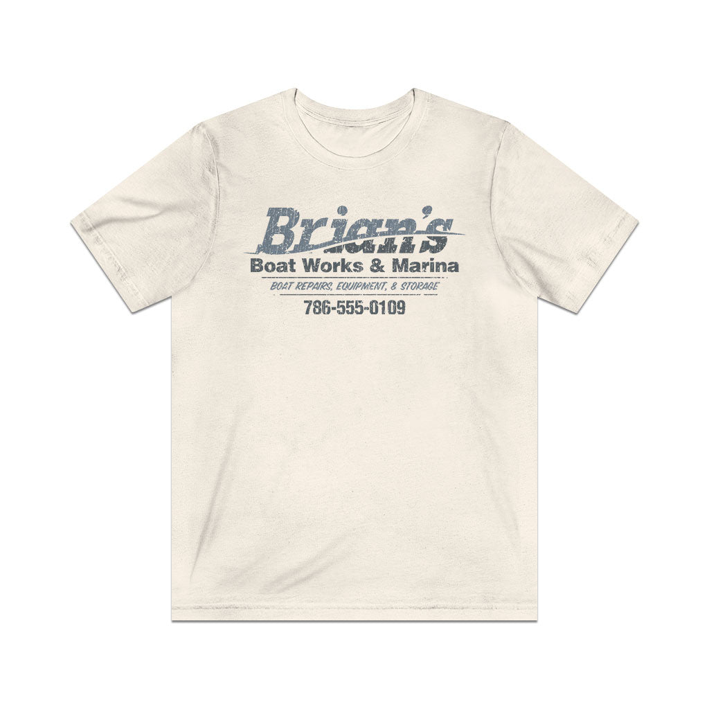 Brian's Boat Works & Marina 1986 Vintage Men's T-Shirt