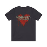 Broken Hearts Beat Harder 1993 Vintage Men's T-Shirt