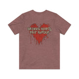 Broken Hearts Beat Harder 1993 Vintage Men's T-Shirt