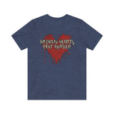 Broken Hearts Beat Harder 1993 Vintage Men's T-Shirt