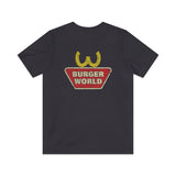 Burger World Arches 1993 Vintage Men's T-Shirt