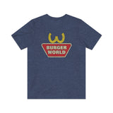 Burger World Arches 1993 Vintage Men's T-Shirt