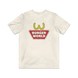 Burger World Arches 1993 Vintage Men's T-Shirt
