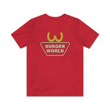 Burger World Arches 1993 Vintage Men's T-Shirt