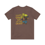 Burned Out, But Still Smokin' 1985 Vintage Men's T-Shirt
