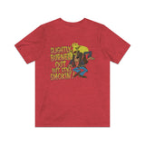 Burned Out, But Still Smokin' 1985 Vintage Men's T-Shirt