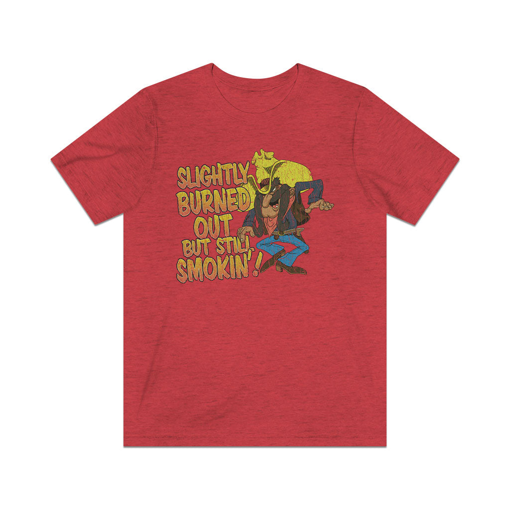 Burned Out, But Still Smokin' 1985 Vintage Men's T-Shirt