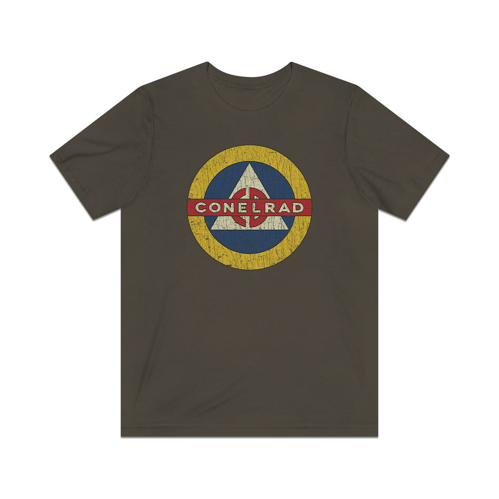 CONELRAD Emergency Warning System 1951 Vintage Men's T-Shirt