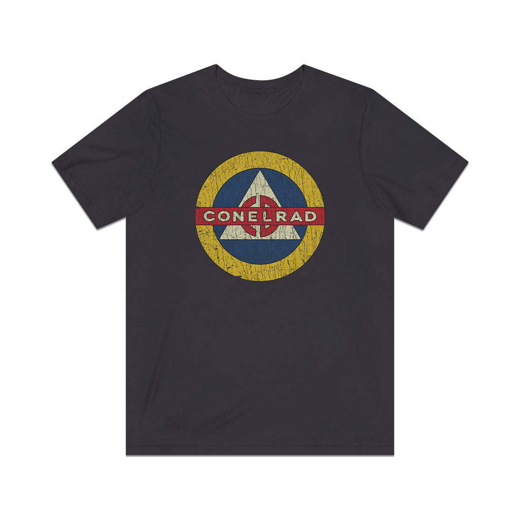CONELRAD Emergency Warning System 1951 Vintage Men's T-Shirt