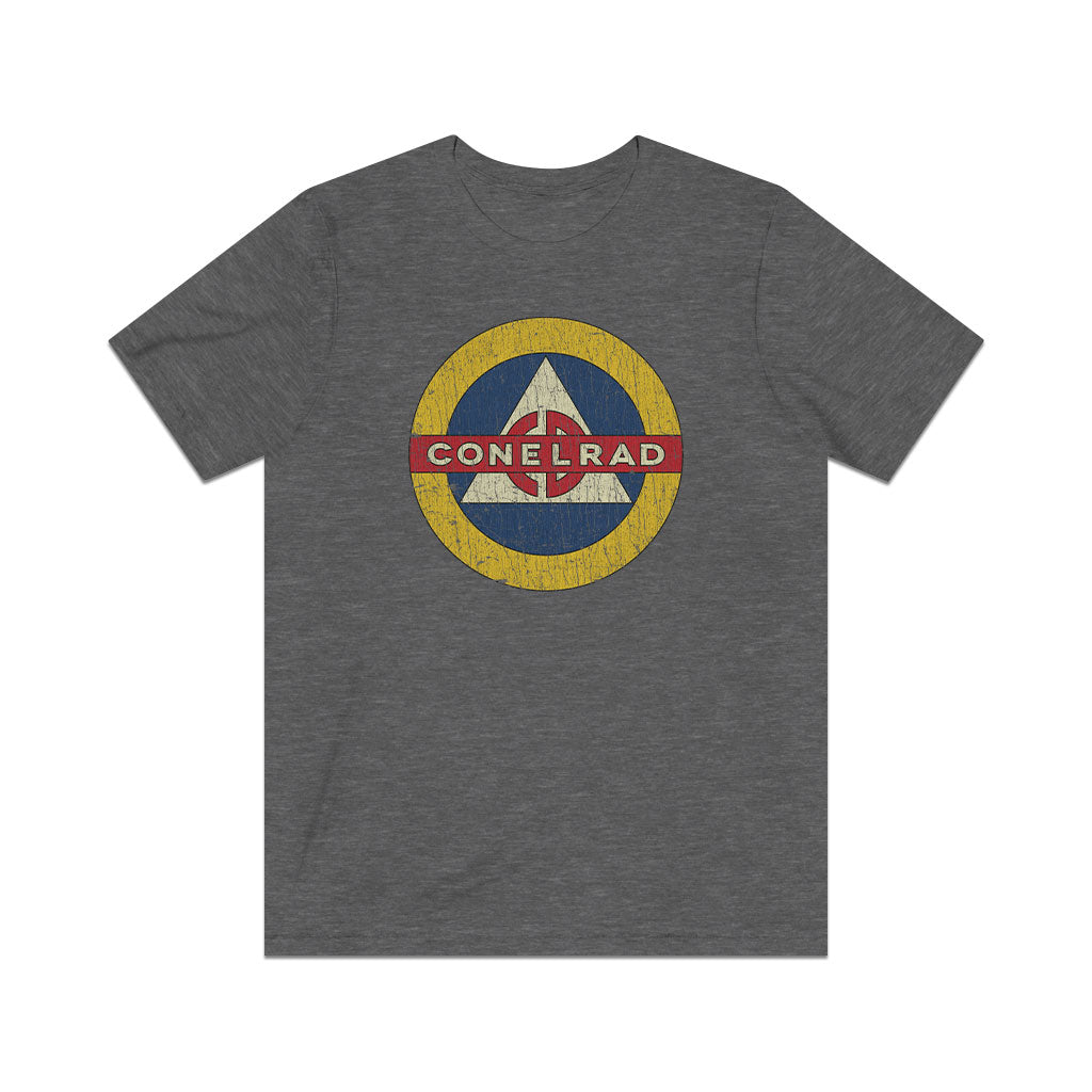 CONELRAD Emergency Warning System 1951 Vintage Men's T-Shirt