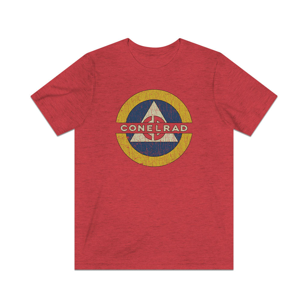 CONELRAD Emergency Warning System 1951 Vintage Men's T-Shirt
