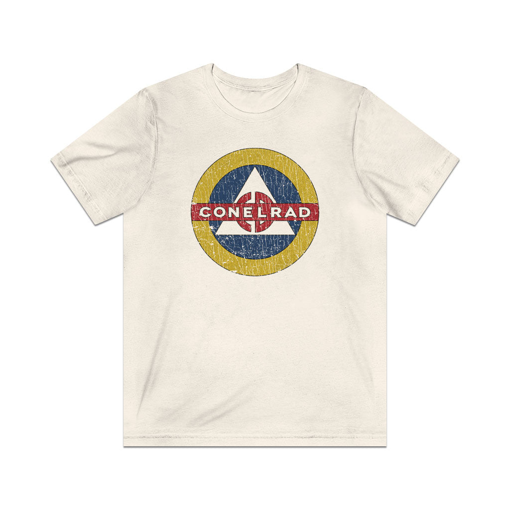 CONELRAD Emergency Warning System 1951 Vintage Men's T-Shirt