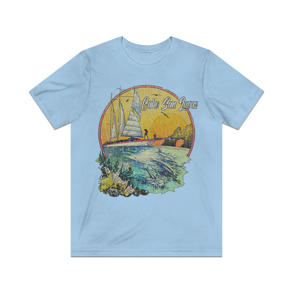 Cabo San Lucas 1981 Vintage Men's T-Shirt