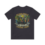 Cajun Style Louisiana Tubing 1987 Vintage Men's T-Shirt