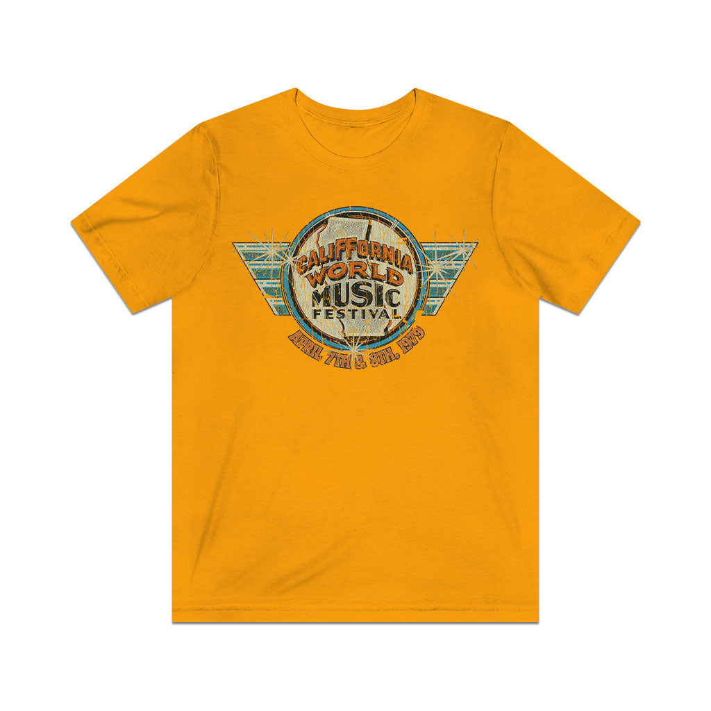 CaliFFornia World Music Festival 1979 Vintage Men's T-Shirt