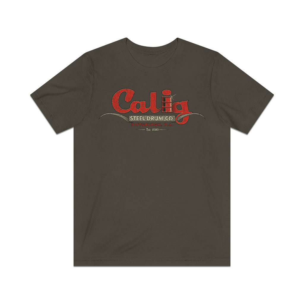 Calig Steel Drum Co. 1910 Vintage Men's T-Shirt