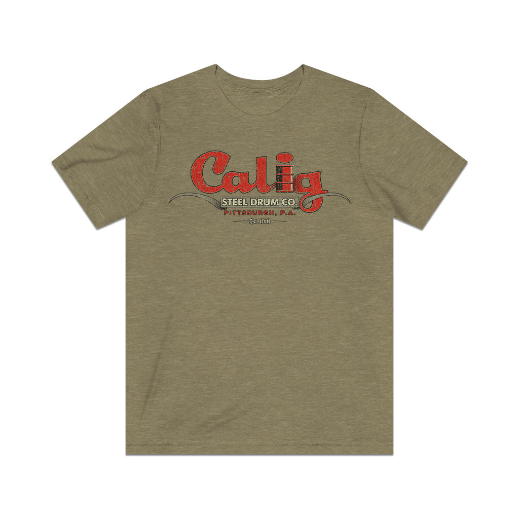 Calig Steel Drum Co. 1910 Vintage Men's T-Shirt