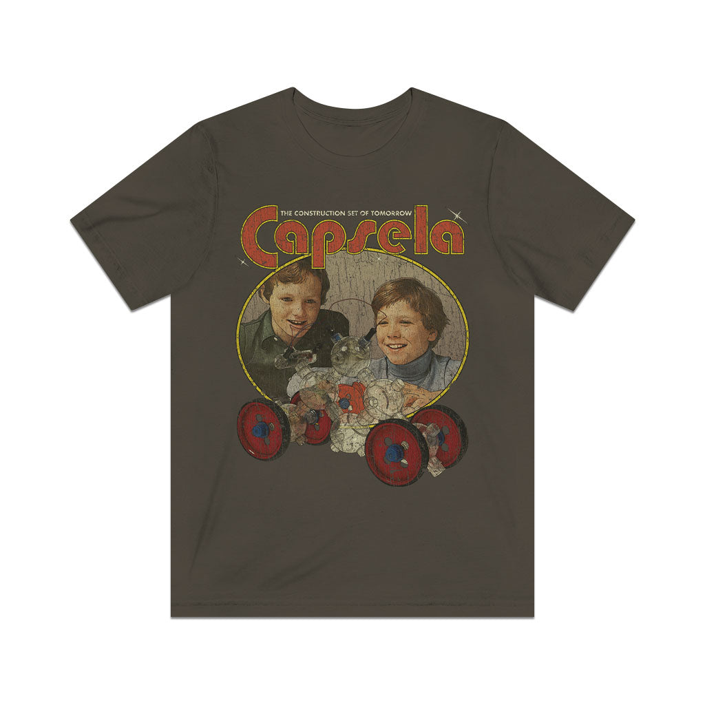 Capsela Building Set of Tomorrow 1978 Vintage Men's T-Shirt
