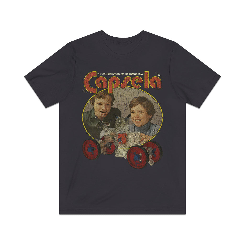 Capsela Building Set of Tomorrow 1978 Vintage Men's T-Shirt
