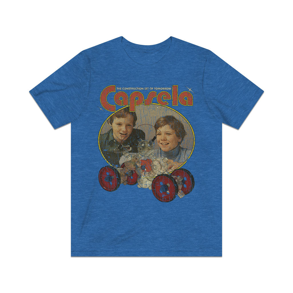 Capsela Building Set of Tomorrow 1978 Vintage Men's T-Shirt