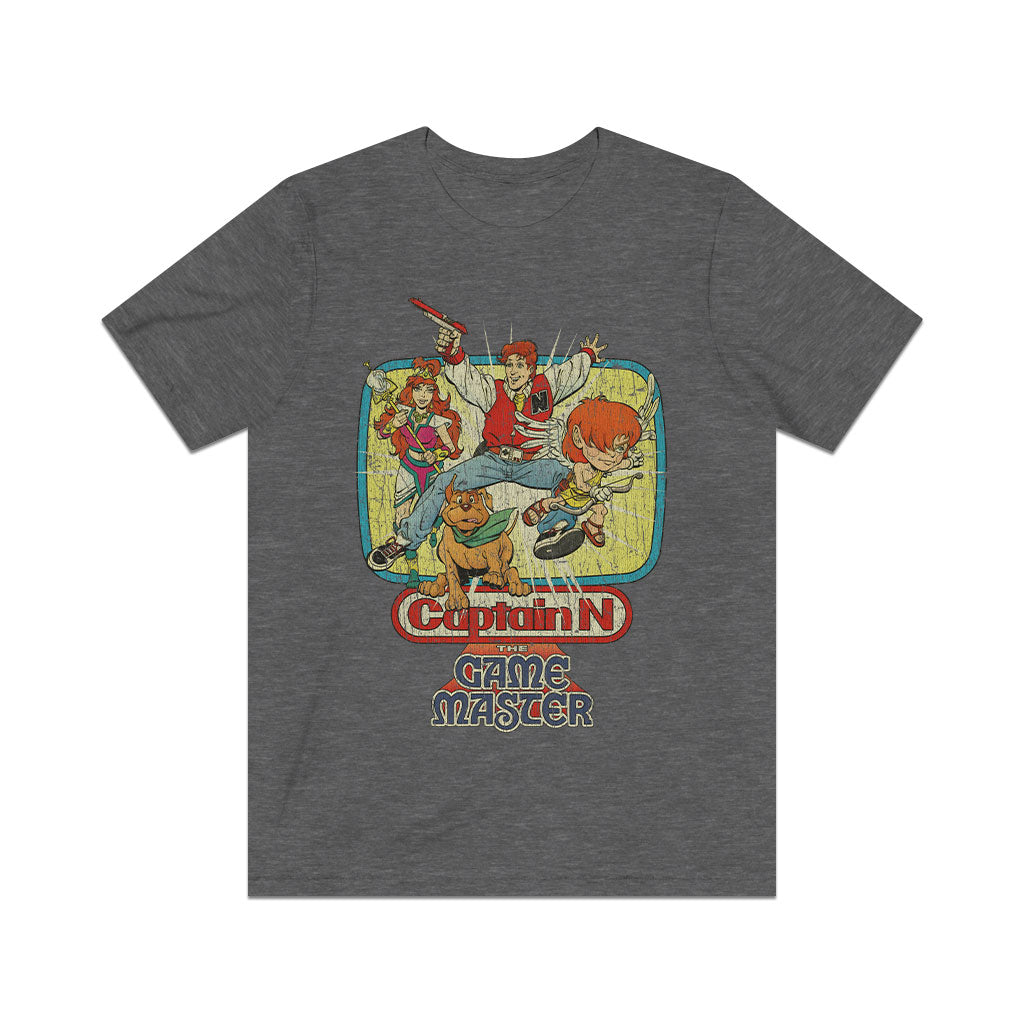 Captain N: The Game Master 1989 Vintage Men's T-Shirt