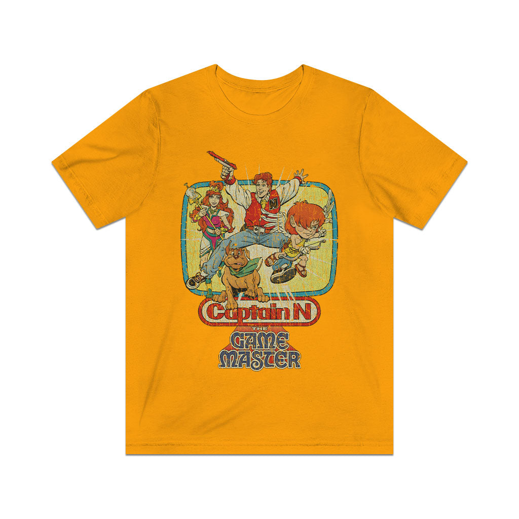 Captain N: The Game Master 1989 Vintage Men's T-Shirt