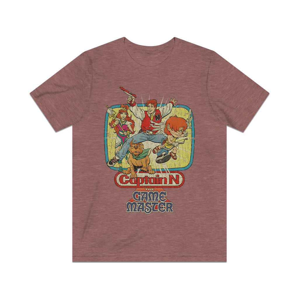 Captain N: The Game Master 1989 Vintage Men's T-Shirt