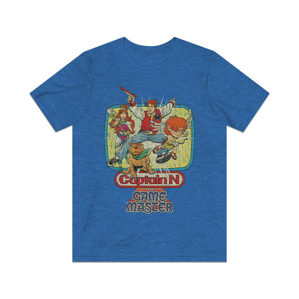 Captain N: The Game Master 1989 Vintage Men's T-Shirt
