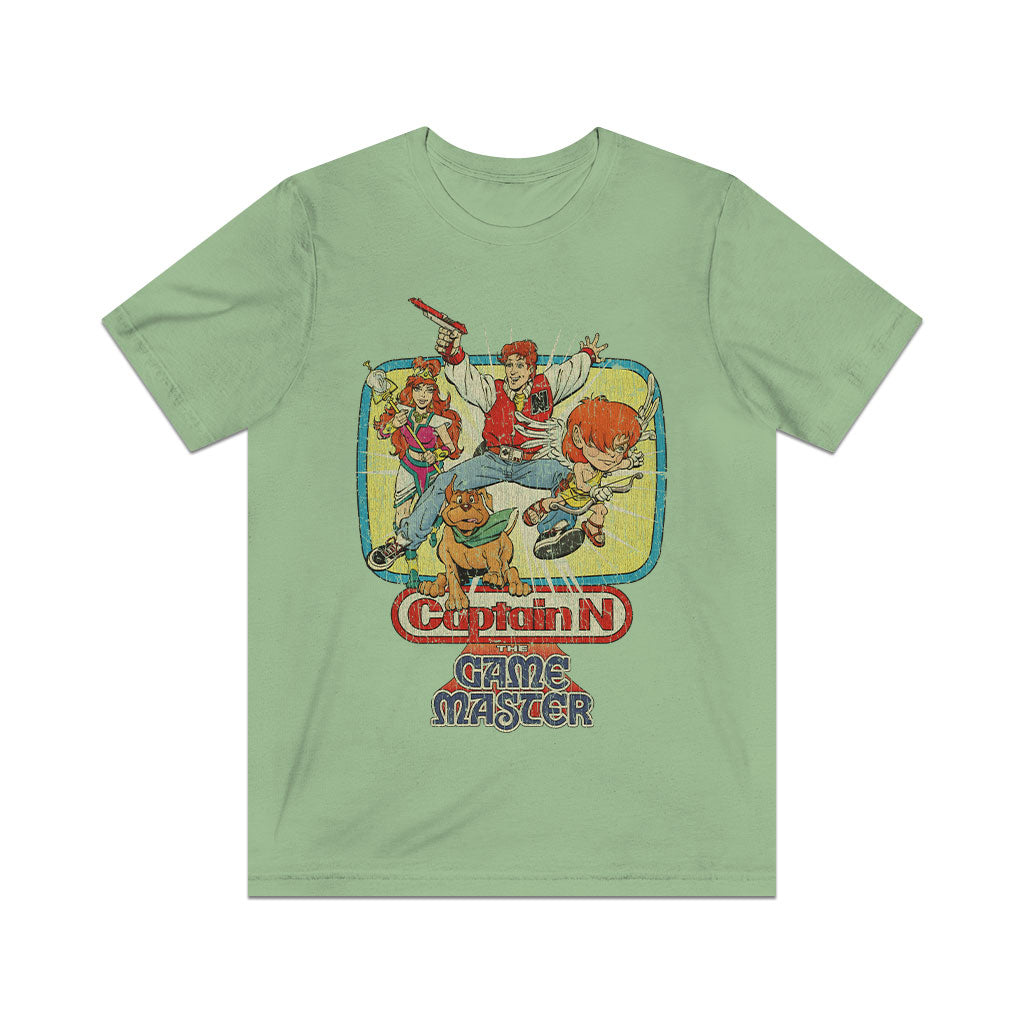 Captain N: The Game Master 1989 Vintage Men's T-Shirt