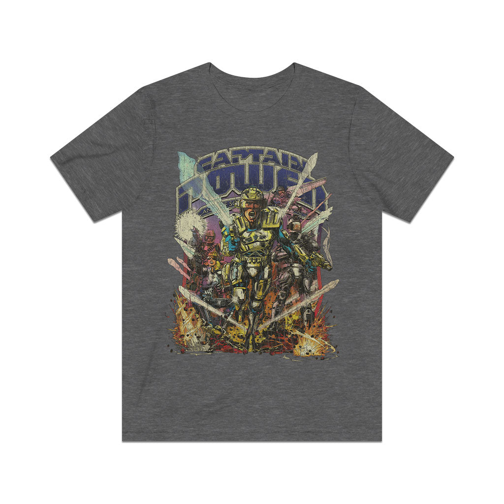 Captain Power and the Soldiers of the Future 1987 Vintage Men's T-Shirt