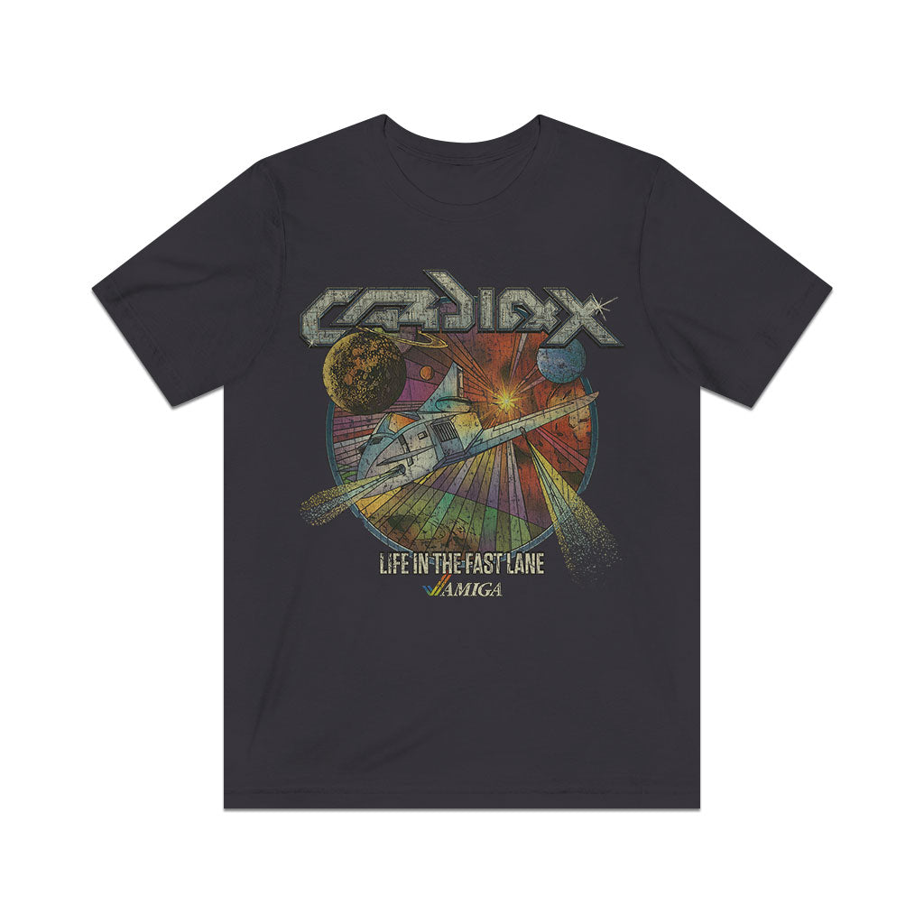 Cardiaxx Life In The Fast Lane 1991 Vintage Men's T-Shirt