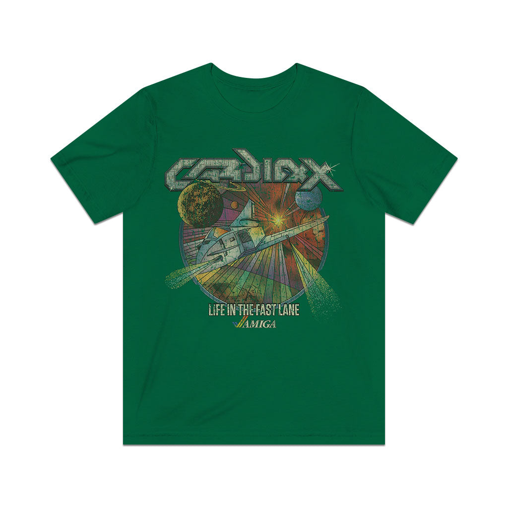 Cardiaxx Life In The Fast Lane 1991 Vintage Men's T-Shirt