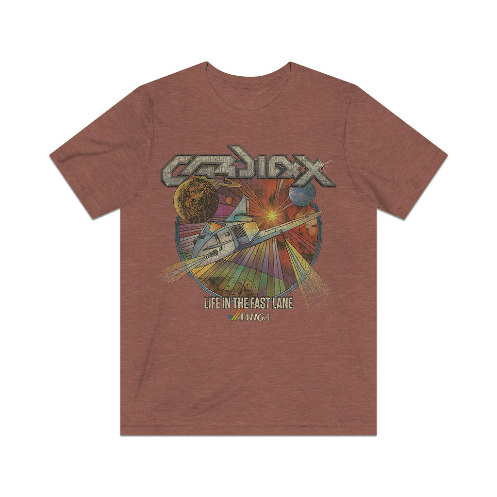 Cardiaxx Life In The Fast Lane 1991 Vintage Men's T-Shirt