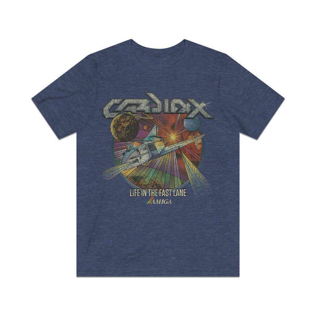 Cardiaxx Life In The Fast Lane 1991 Vintage Men's T-Shirt