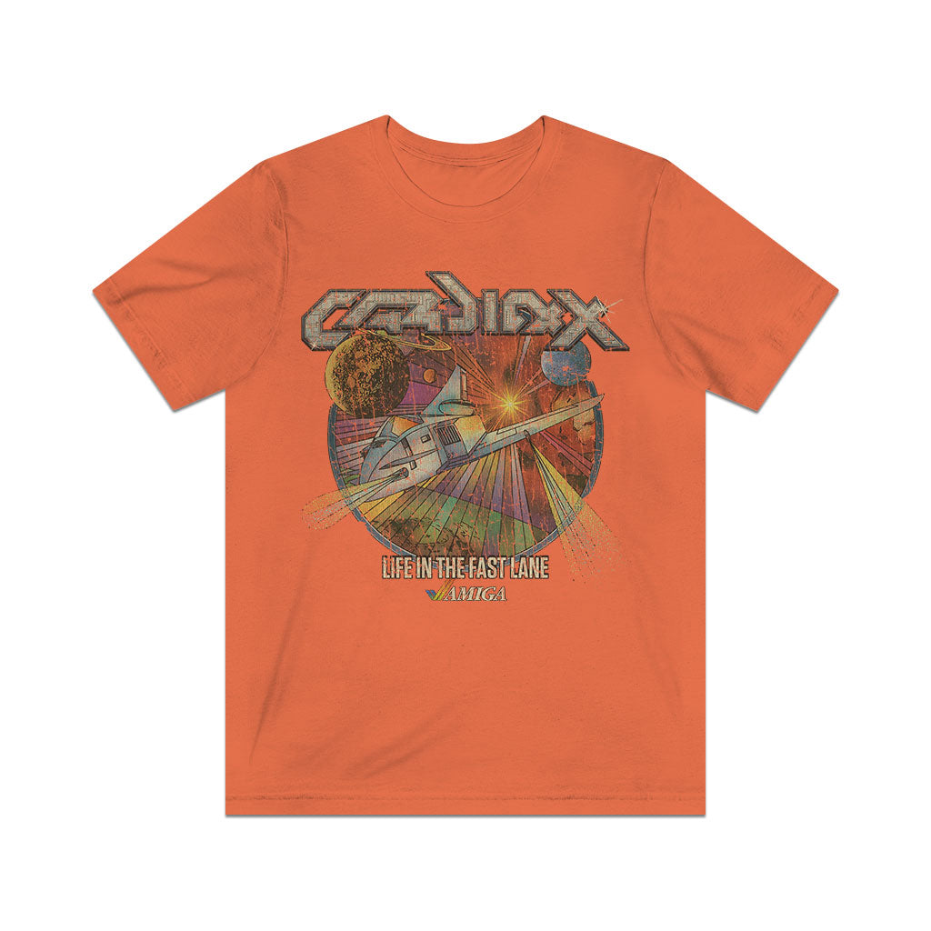 Cardiaxx Life In The Fast Lane 1991 Vintage Men's T-Shirt