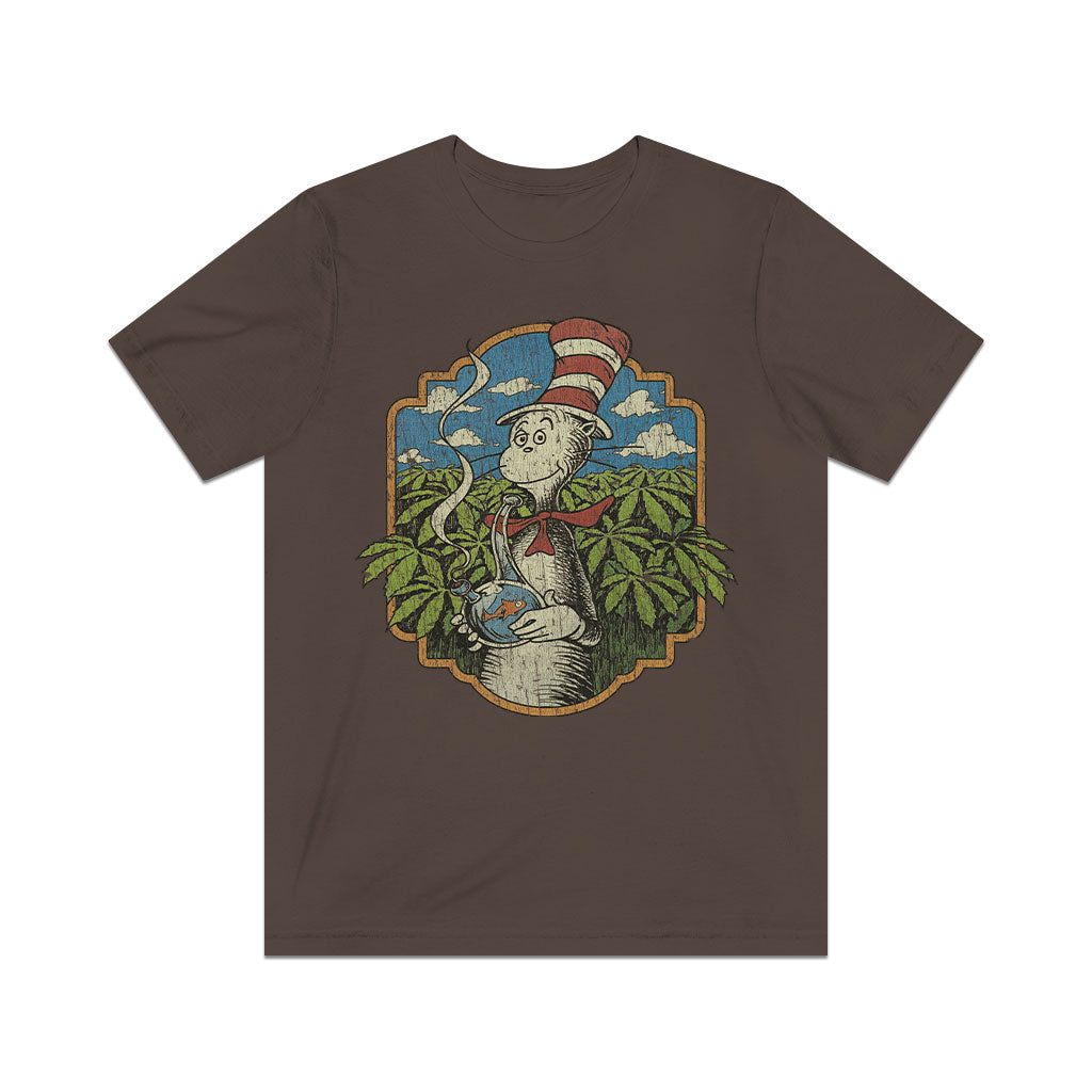 Cat And The Hash 2000 Vintage Men's T-Shirt