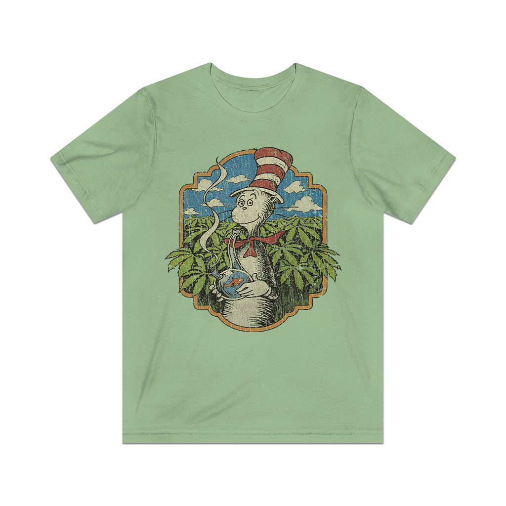 Cat And The Hash 2000 Vintage Men's T-Shirt