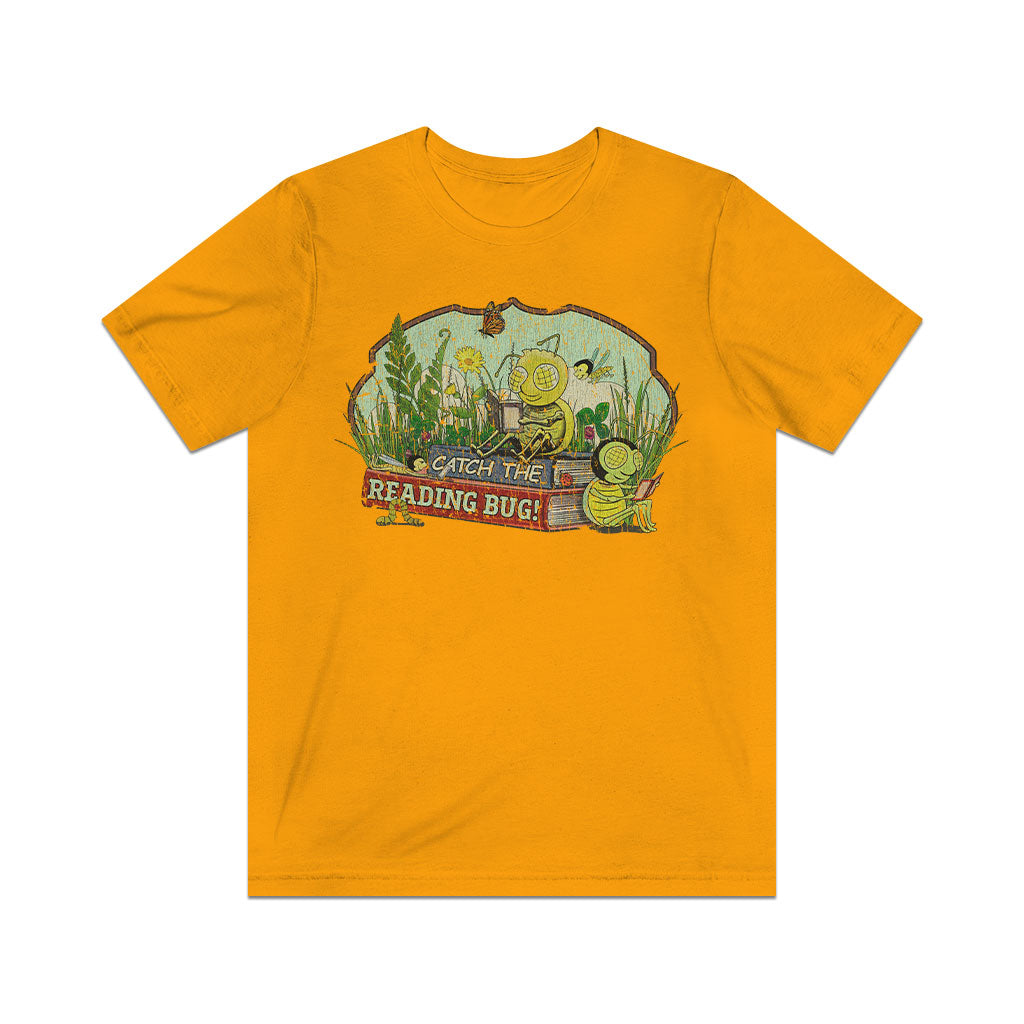 Catch The Reading Bug 2002 Vintage Men's T-Shirt