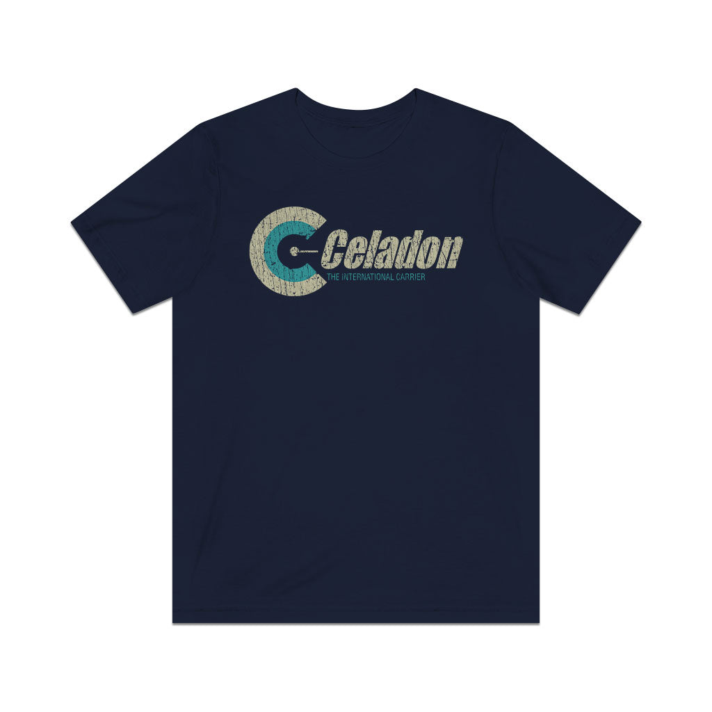 Celadon The International Carrier 1985 Vintage Men's T-Shirt