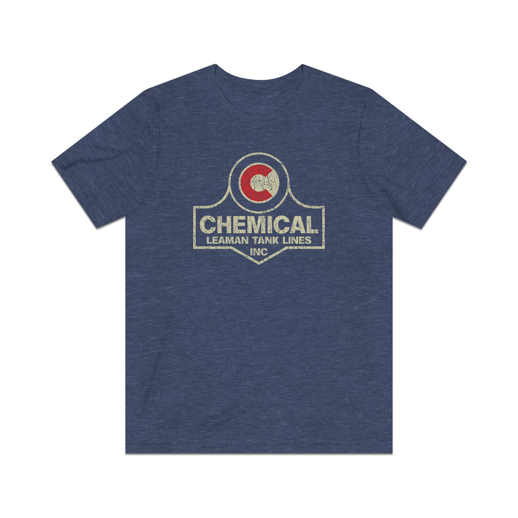 Chemical Leaman Tank Lines 1961 Vintage Men's T-Shirt