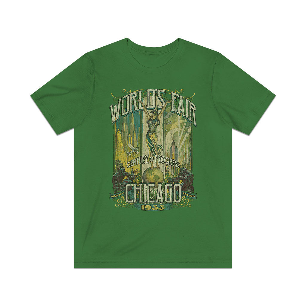 Chicago World's Fair 1933 Vintage Men's T-Shirt