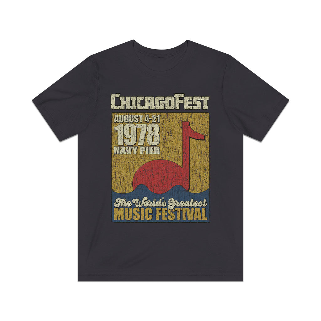 ChicagoFest on The Pier 1978 Vintage Men's T-Shirt