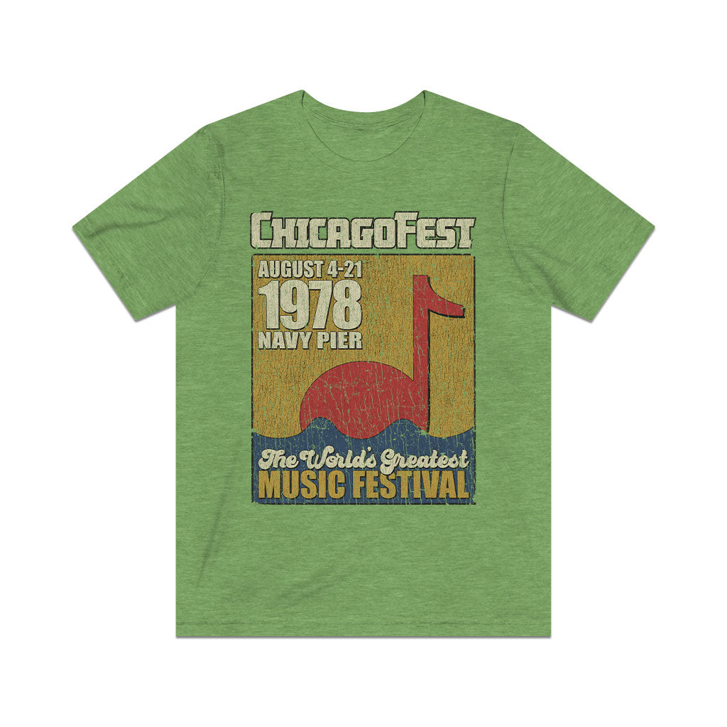 ChicagoFest on The Pier 1978 Vintage Men's T-Shirt