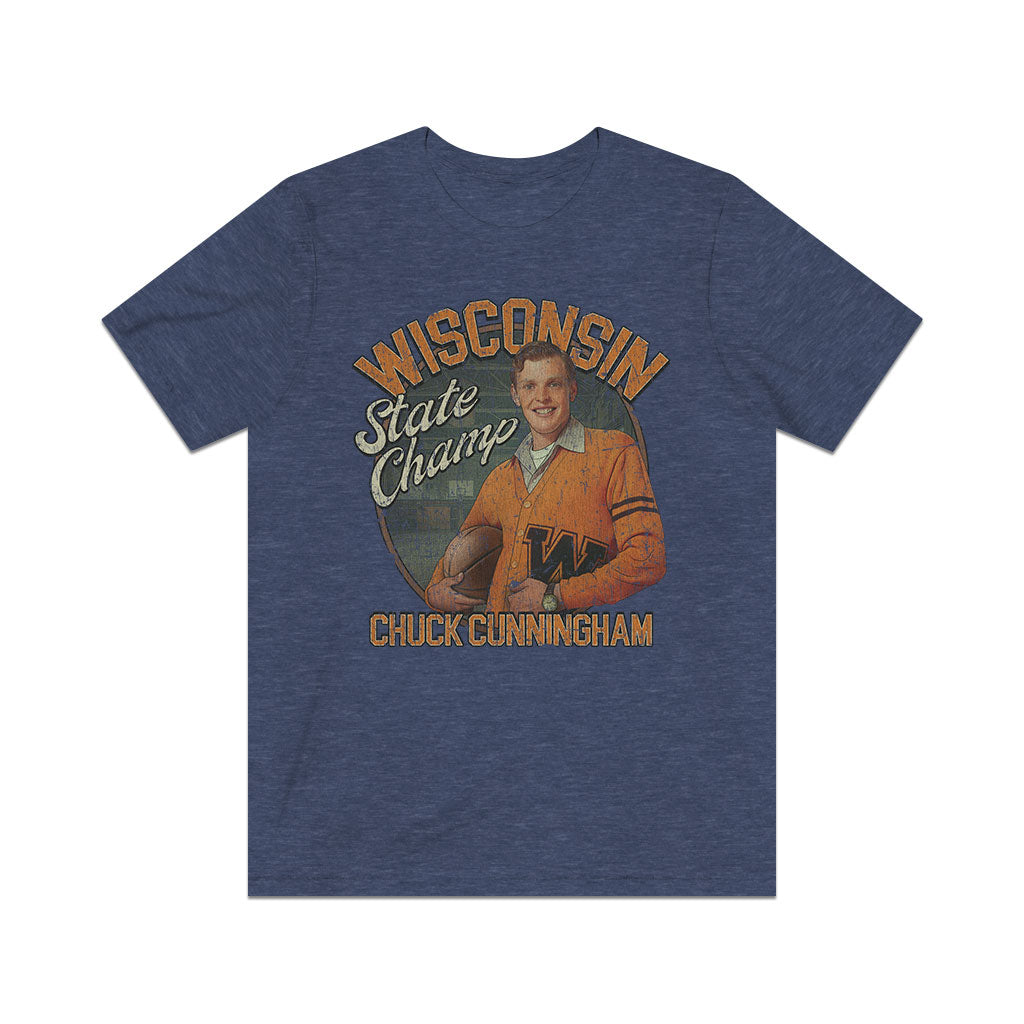 Chuck Cunningham State Champ 1955 Vintage Men's T-Shirt