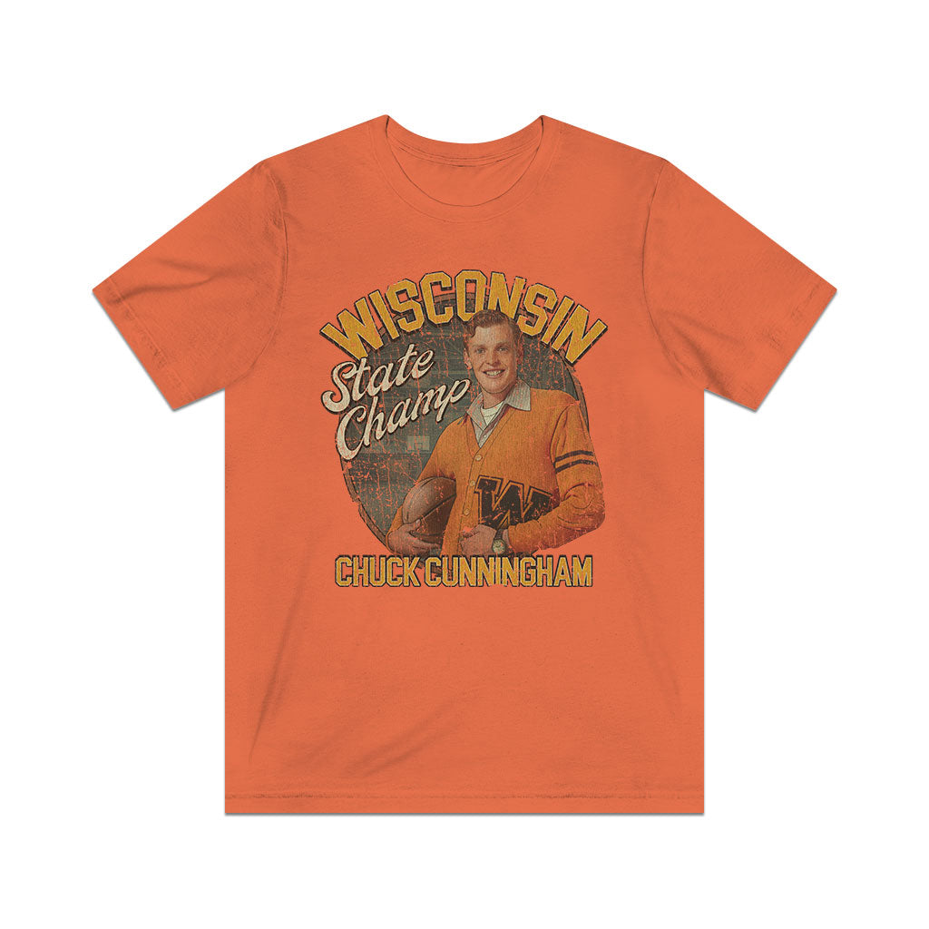 Chuck Cunningham State Champ 1955 Vintage Men's T-Shirt
