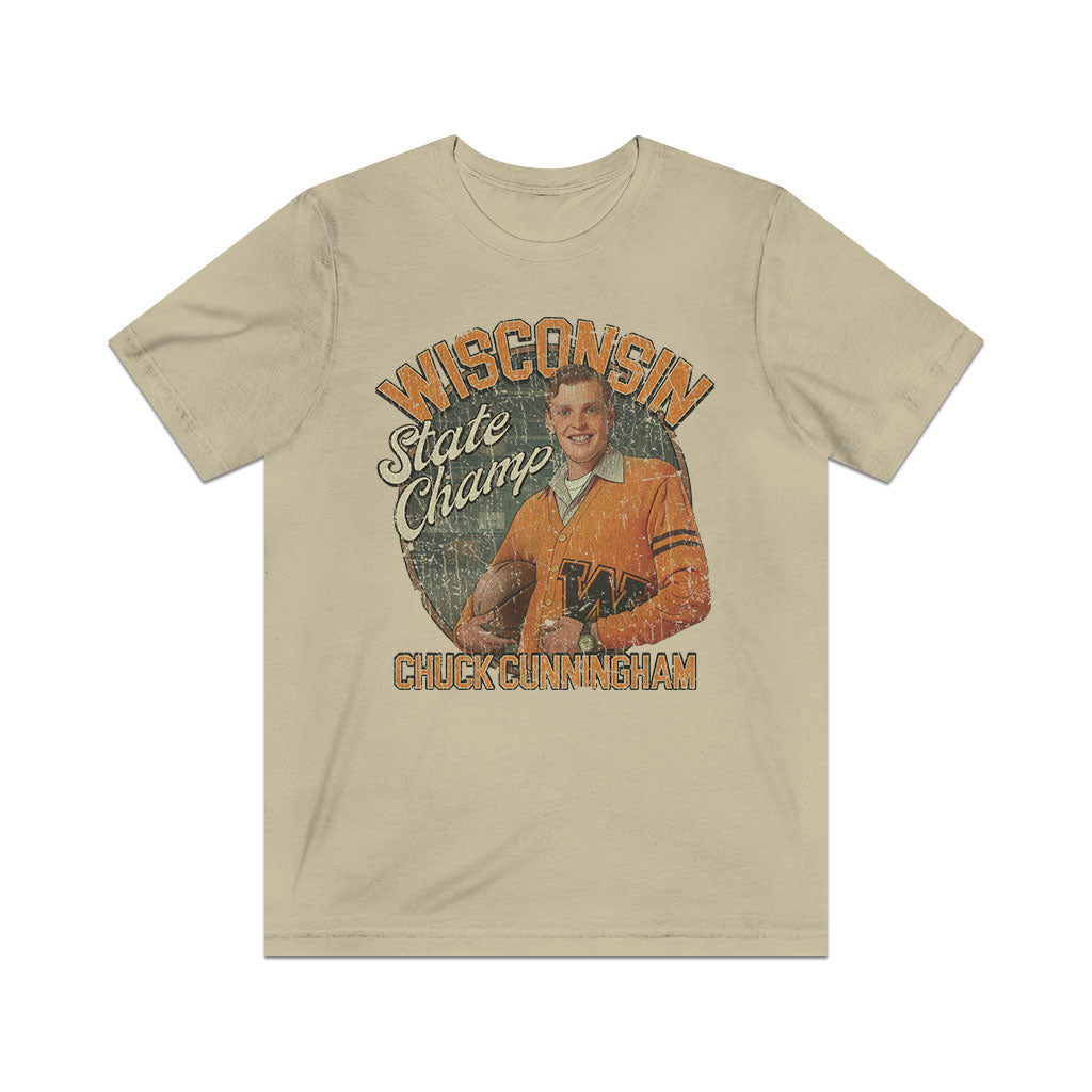 Chuck Cunningham State Champ 1955 Vintage Men's T-Shirt