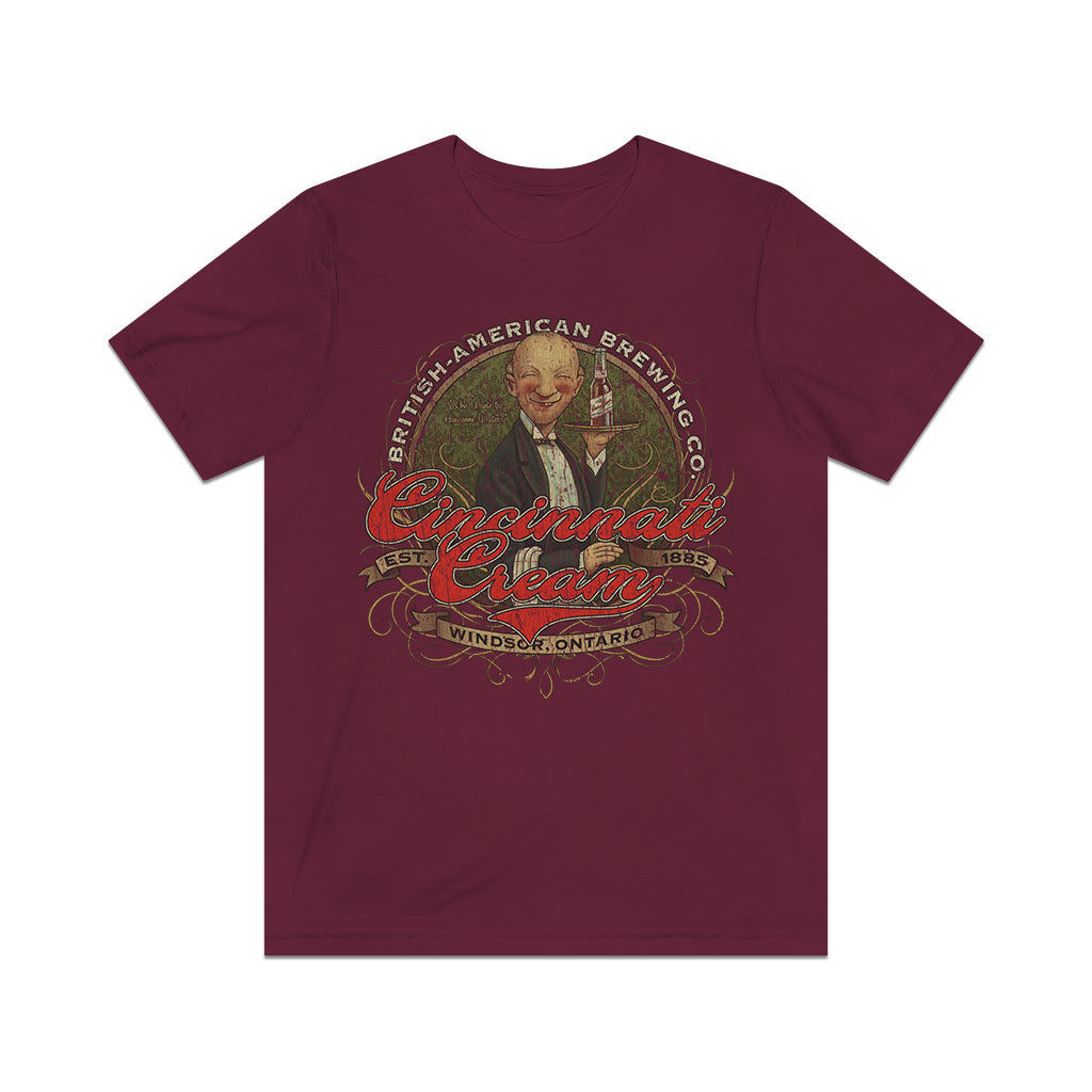 Cincinnati Cream Lager 1885 Vintage Men's T-Shirt