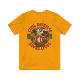 Civil Defense Saves Lives 1956 Vintage Men's T-Shirt