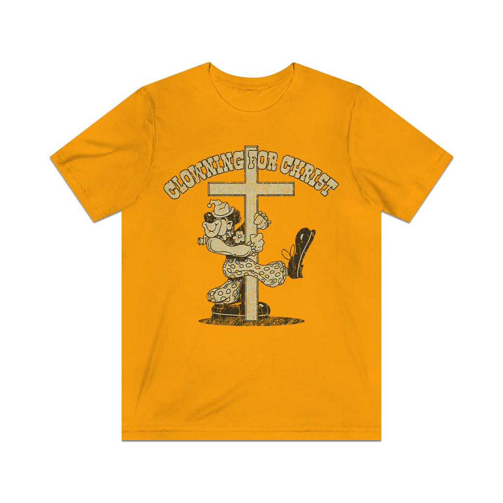 Clowning For Christ 1982 Vintage Men's T-Shirt